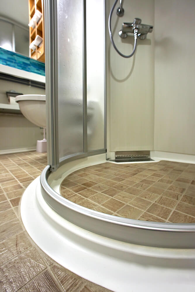 Marine composites - Bathroom Floor