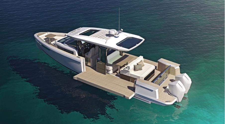 Glass fibre composite RTM components for marine cockpit, hatches and cover panels